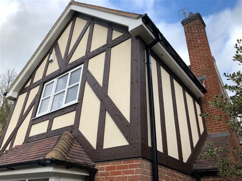 wood mock tudor boards.